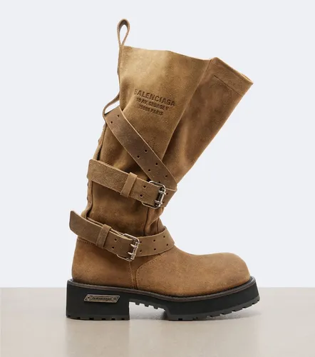 Balenciaga Venom suede biker boots - Balenciaga - Modalova