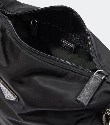 Borsa a spalla in Re-Nylon con pelle - Prada - Modalova