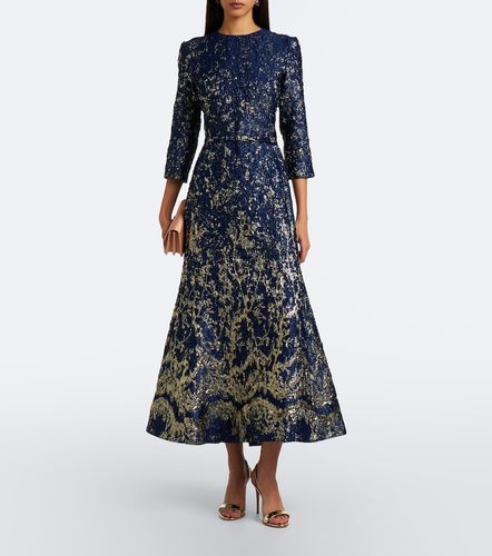 Claravelle belted jacquard cocktail dress - Simkhai - Modalova