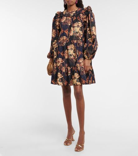 Vestido corto Rhea en popelín de algodón - Ulla Johnson - Modalova