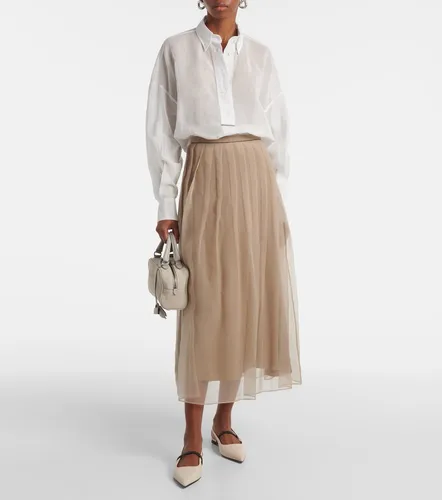 Camicia Oxford in cotone - Brunello Cucinelli - Modalova