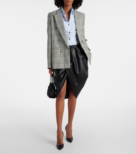 Gonna midi in similpelle - Stella McCartney - Modalova