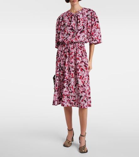 Abito midi con stampa - Dries Van Noten - Modalova