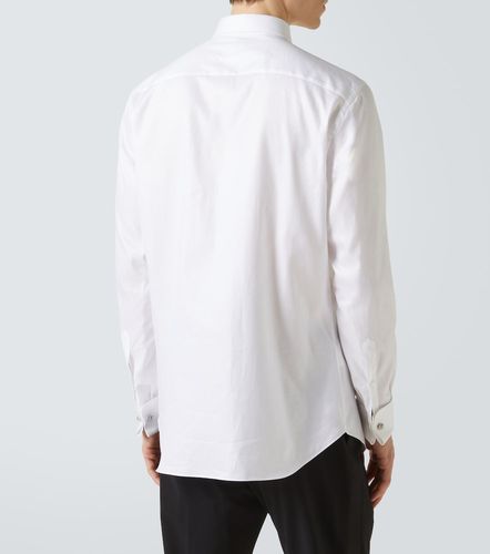 Camisa de esmoquin de popelín de algodón - Brioni - Modalova