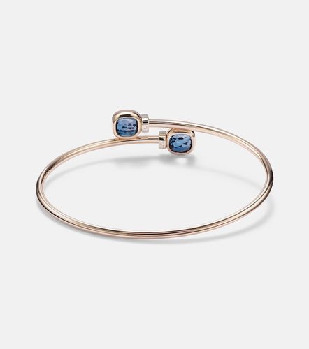 Nudo 18kt bangle with topazes and diamonds - Pomellato - Modalova