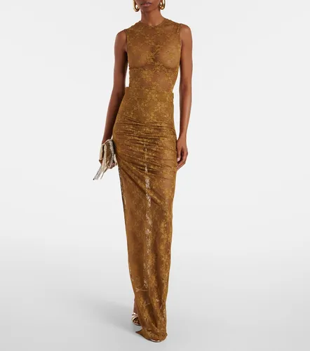 Alex Perry Floral sheer lace skirt - Alex Perry - Modalova