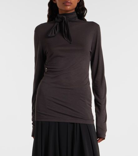 Lemaire Top de jersey con lazada - Lemaire - Modalova
