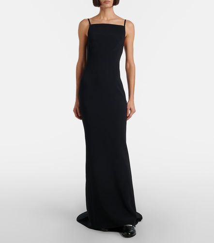Givenchy Sliced crepe cady gown - Givenchy - Modalova