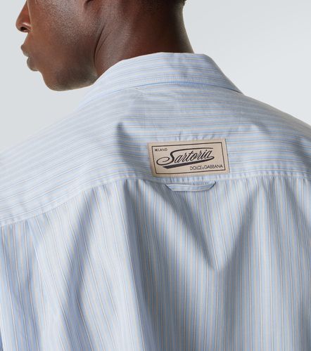 Camicia Martini in cotone a righe - Dolce&Gabbana - Modalova