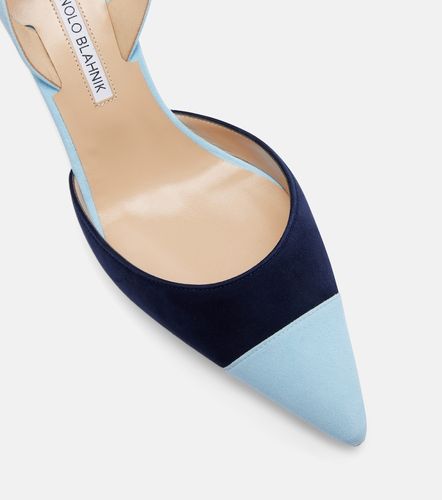 Capsli suede slingback pumps - Manolo Blahnik - Modalova