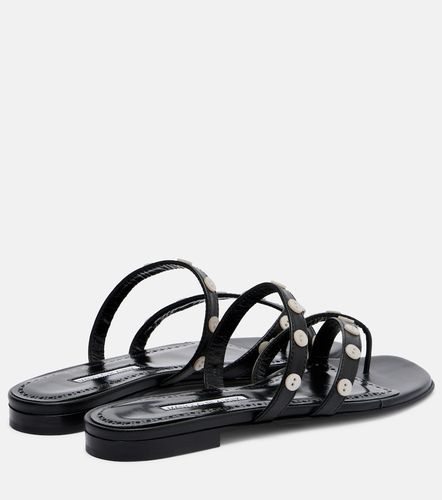 Sandalen Irafli aus Leder - Manolo Blahnik - Modalova