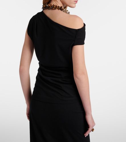 Asymmetric cotton top - Dries Van Noten - Modalova
