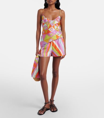 Pucci Top Occhi aus Seiden-Twill - Pucci - Modalova