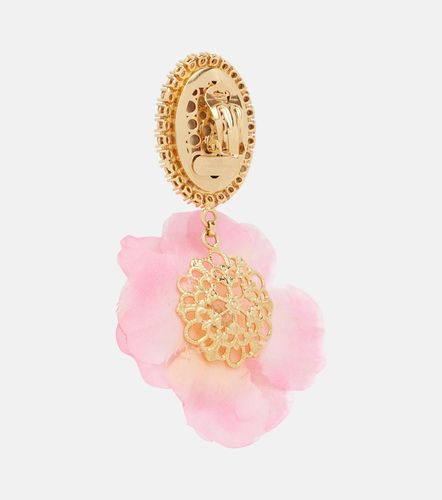 Orecchini a clip con cristalli - Dolce&Gabbana - Modalova
