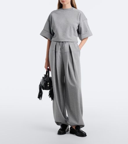 Sudadera de jersey en mezcla de algodón - Sportmax - Modalova