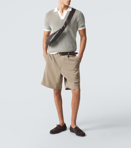 Horton crochet cotton polo sweater - Orlebar Brown - Modalova