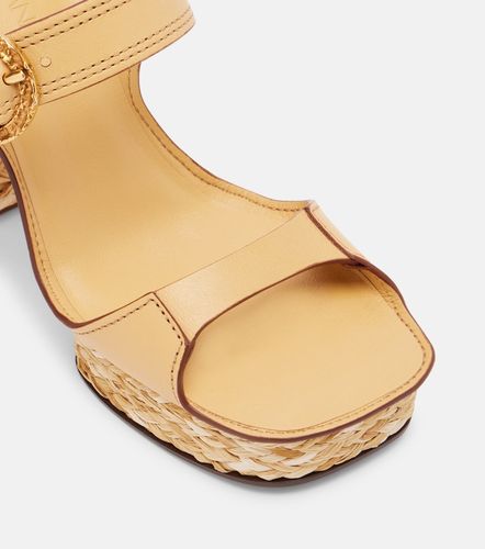 Sandalias Solena de piel con plataforma - Zimmermann - Modalova