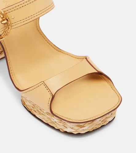 Solena leather platform sandals - Zimmermann - Modalova