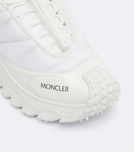 Trailgrip Puffer leather-trimmed sneakers - Moncler - Modalova