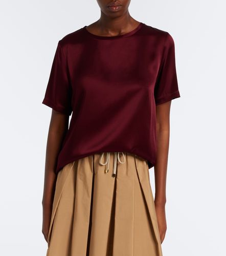 S Max Mara Camiseta de satén - 'S Max Mara - Modalova