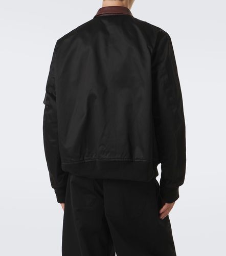 Sacai Chaqueta de algodón con piel - Sacai - Modalova