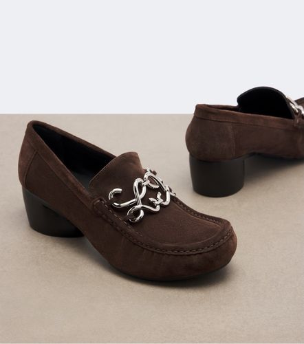 Loewe Pumps Double L in suede - Loewe - Modalova