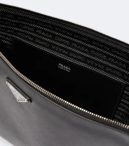Prada Saffiano leather pouch - Prada - Modalova