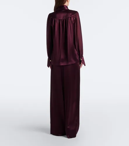 Joseph Dijon satin wide-leg pants - Joseph - Modalova