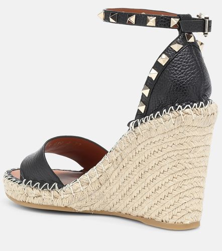 Alpargatas Rockstud de piel - Valentino Garavani - Modalova