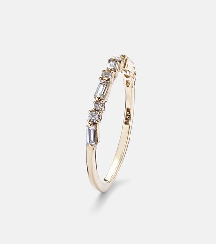Anillo de oro de 18 ct con diamantes - Suzanne Kalan - Modalova
