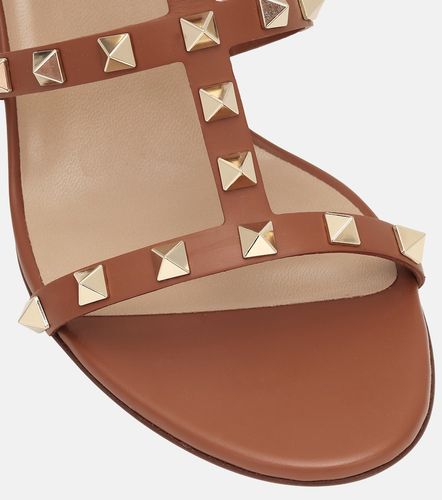 Rockstud leather sandals - Valentino Garavani - Modalova