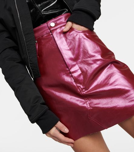 Rick Owens Coated denim miniskirt - Rick Owens - Modalova