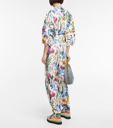 V-neck floral jumpsuit - Stella McCartney - Modalova