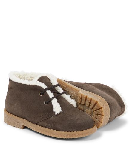 PèPè Botines de ante con borrego sintético - PePe - Modalova