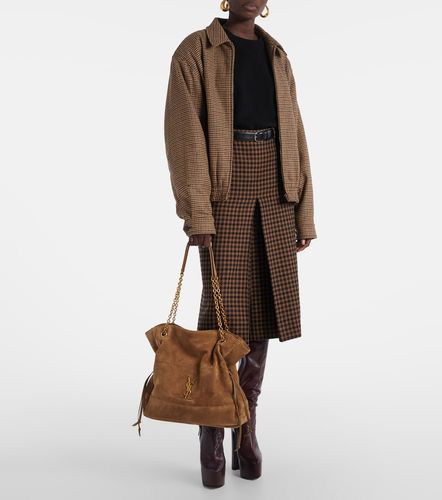 Borsa Jamie Shopping Medium in suede - Saint Laurent - Modalova