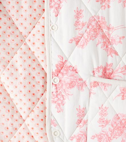 Chaqueta reversible Annina de algodón floral - C'era Una Volta - Modalova