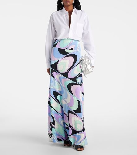 Pucci Falda larga de satén - Pucci - Modalova