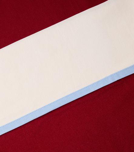 Mantel Contrada Bordeaux Medium de lino - La DoubleJ - Modalova