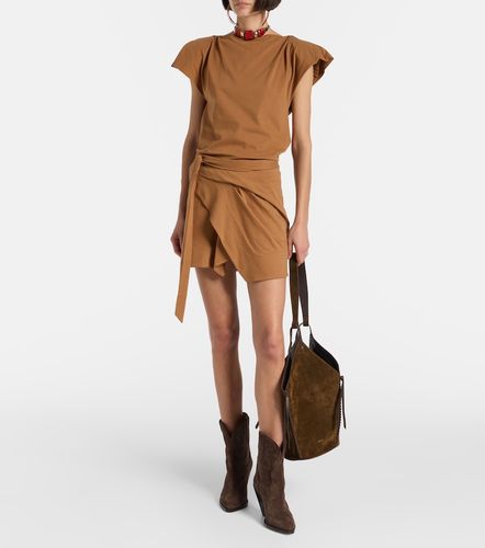 Gonna a portafoglio Berenice in cotone - Isabel Marant - Modalova