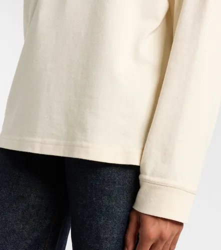 Faithful silk jersey polo sweater - Khaite - Modalova