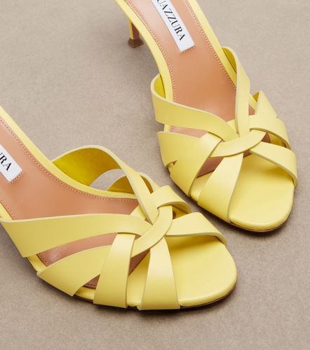 Aquazzura Copacabana leather mules - Aquazzura - Modalova
