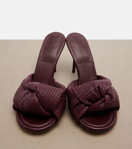 Cherry Intreccio leather mules - Bottega Veneta - Modalova