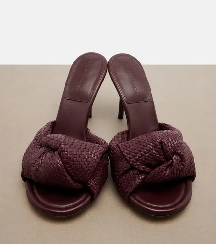 Cherry Intreccio leather mules - Bottega Veneta - Modalova