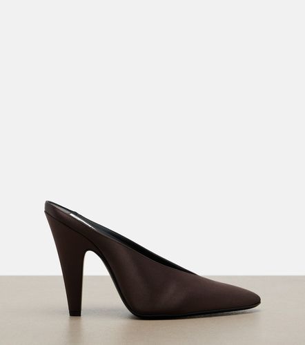 Alaïa Mules Cone de satén - Alaia - Modalova