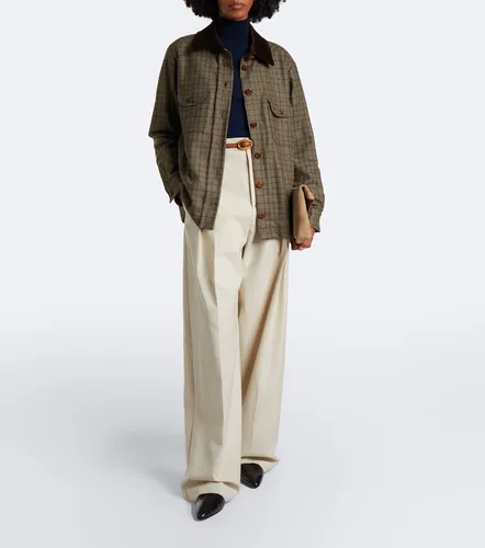 Olmida Berber checked wool and cashmere jacket - Blaze Milano - Modalova