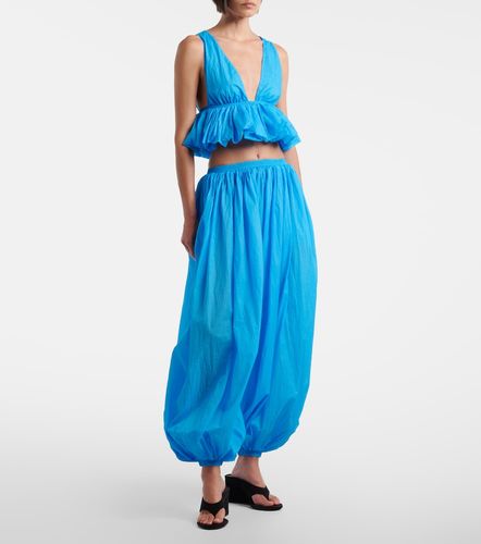 Alaia Gathered crop top - Alaia - Modalova