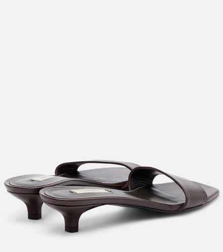Toteme Embossed leather mules - Toteme - Modalova