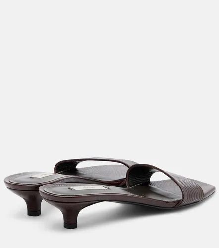 Toteme Embossed leather mules - Toteme - Modalova
