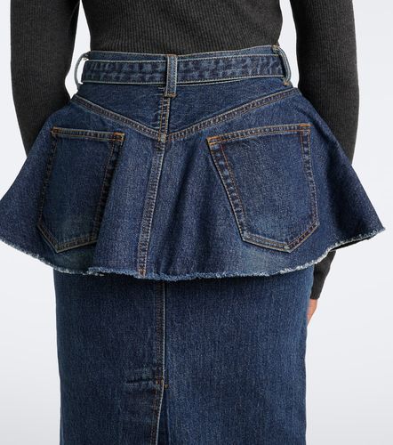 Sacai Midirock aus Denim - Sacai - Modalova