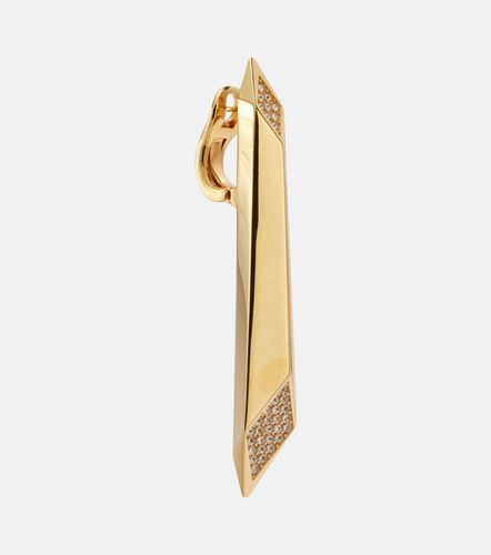 Orecchini pendenti con cristalli - Versace - Modalova